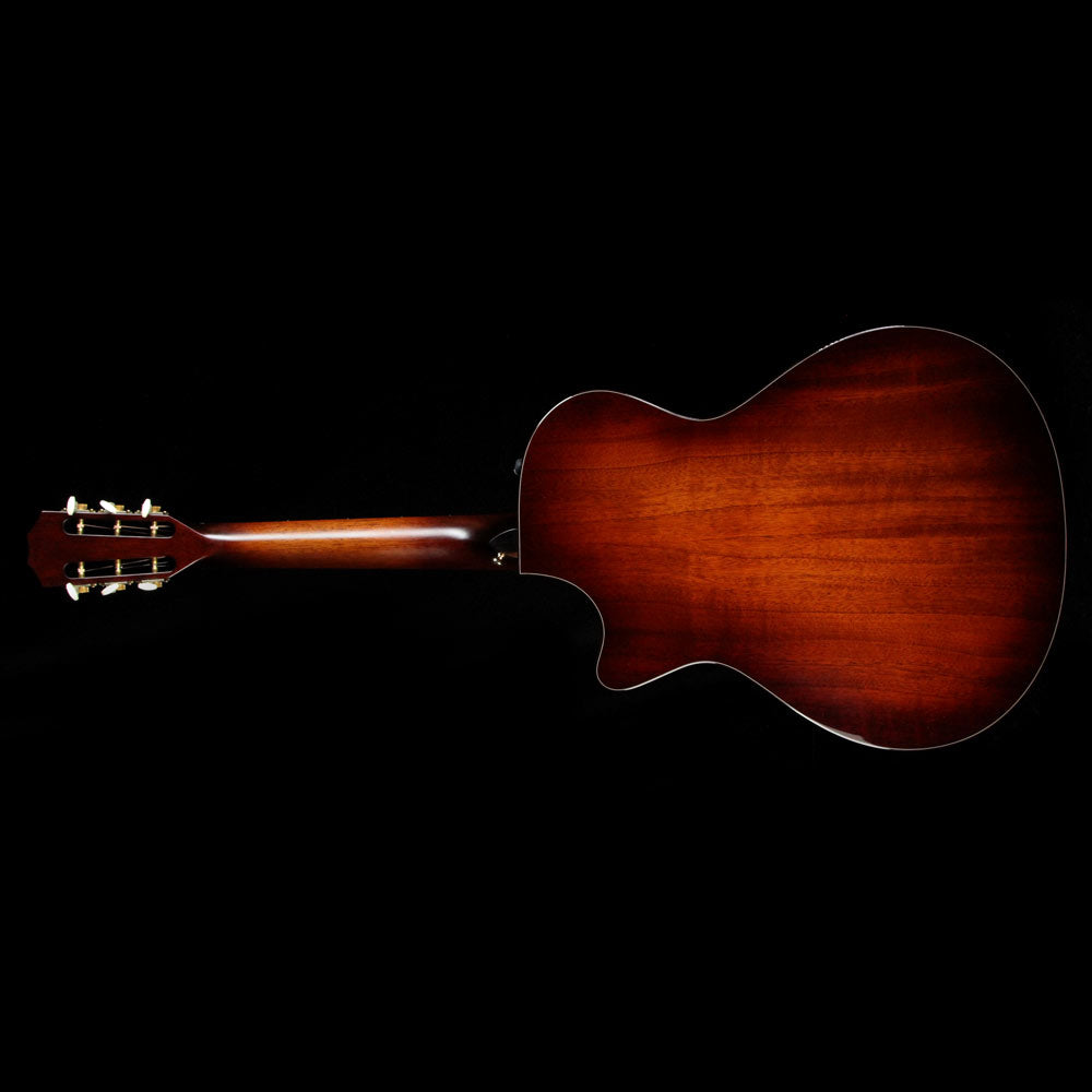 Taylor 522ce 12-Fret Grand Concert Acoustic- Mahogany Shaded Edgeburst — 3