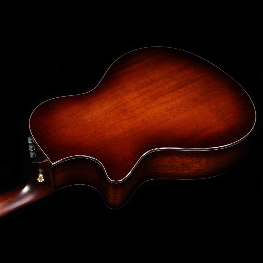 Taylor 522ce 12-Fret Grand Concert Acoustic- Mahogany Shaded Edgeburst — 5