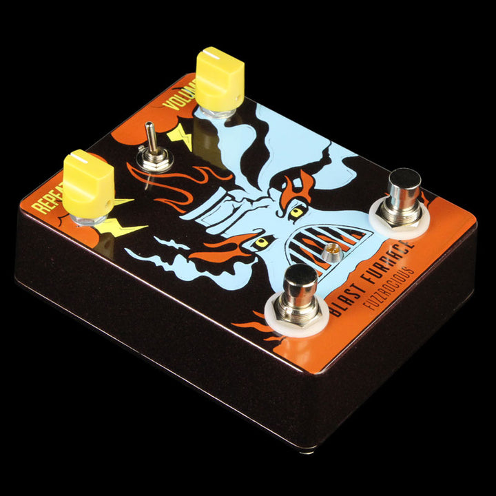 Fuzzrocious Blast Furnace Fuzz Delay Effects Pedal