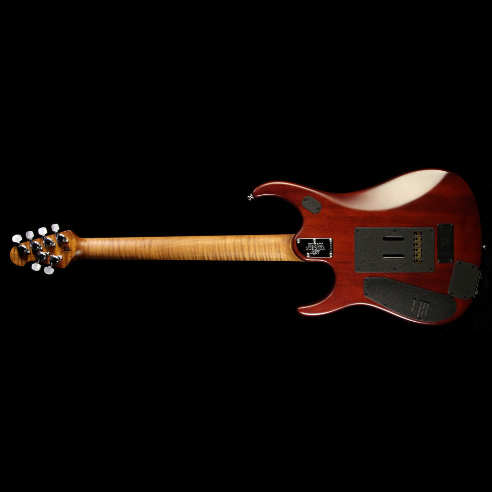 Used 2016 Ernie Ball Music Man John Petrucci JP15 Electric Guitar Quilt Top Sahara Burst — 3