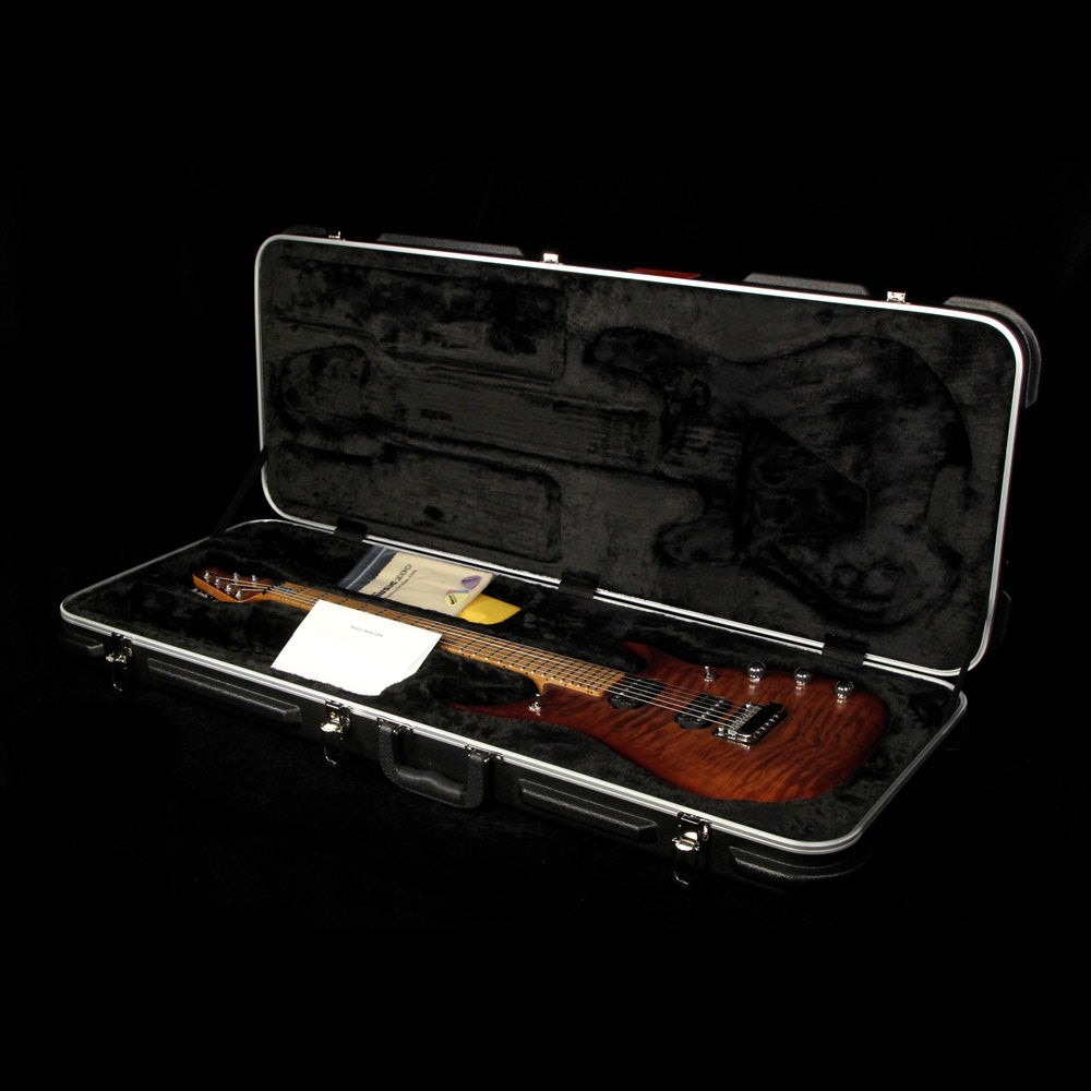 Used 2016 Ernie Ball Music Man John Petrucci JP15 Electric Guitar Quilt Top Sahara Burst — 8