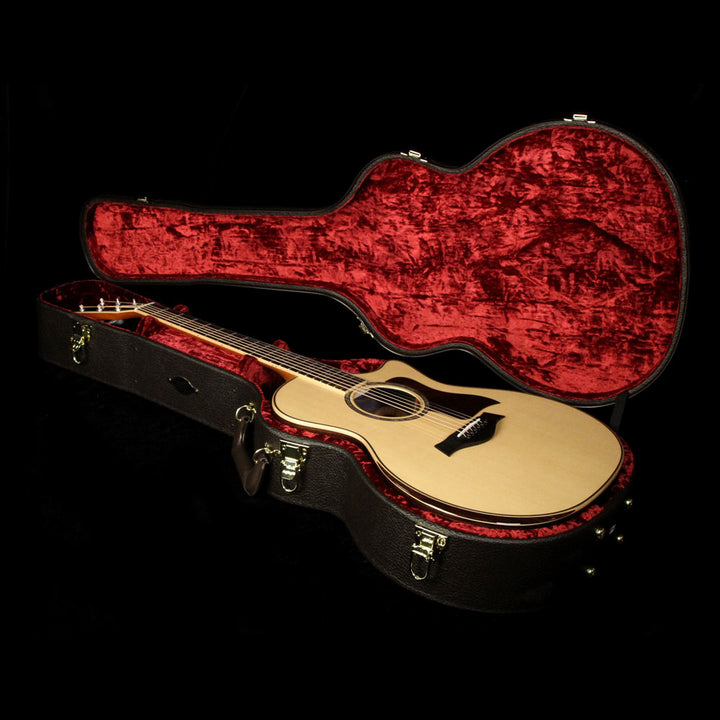 Taylor 814ce DLX Grand Auditorium Acoustic-Electric Guitar Natural