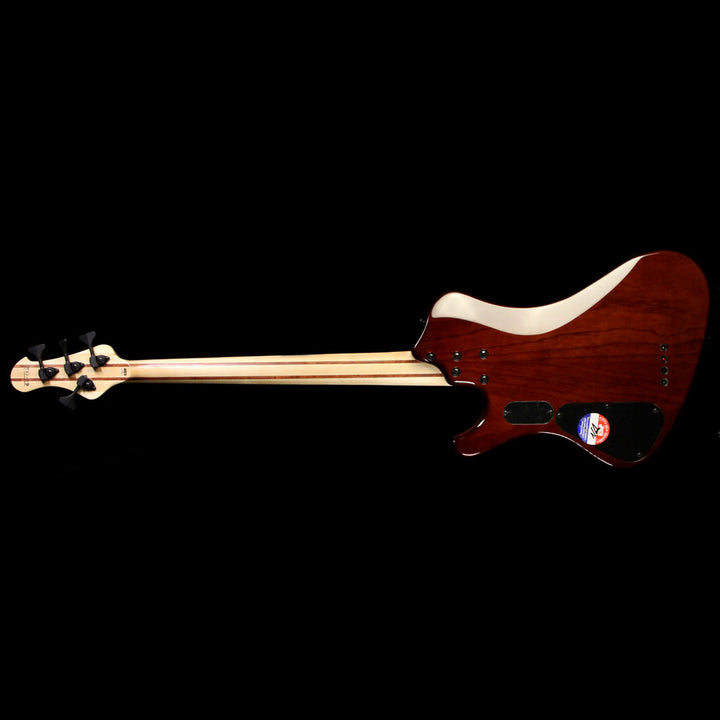 Used ESP LTD Stream-1004 4-String Electric Bass Guitar Walnut Brown