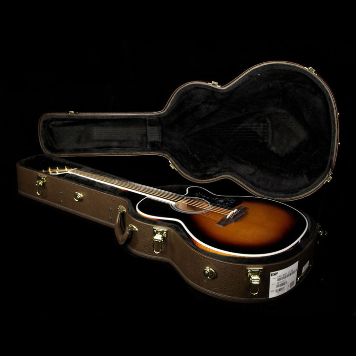 Used Takamine  EF450C-TT Acoustic Guitar Transparent Black Burst