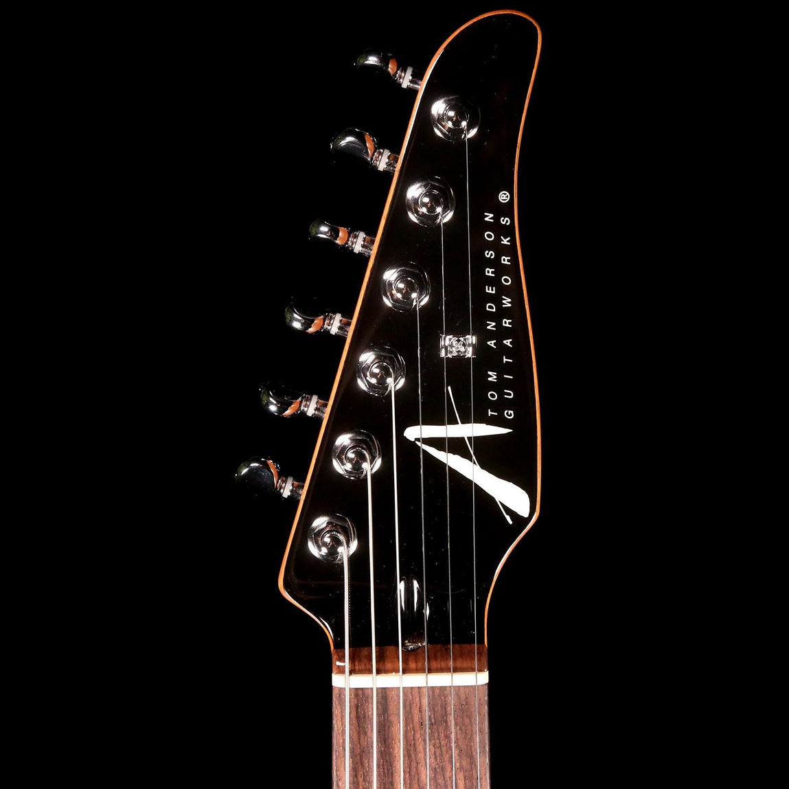 ギター Tom Anderson Cobra T Tom Anderson Cobra T Transparent Black | The Music Zoo