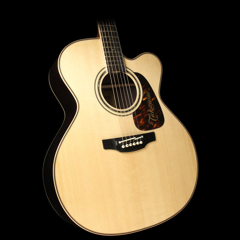Used Takamine P7JC Jumbo Acoustic Guitar Natural — 1