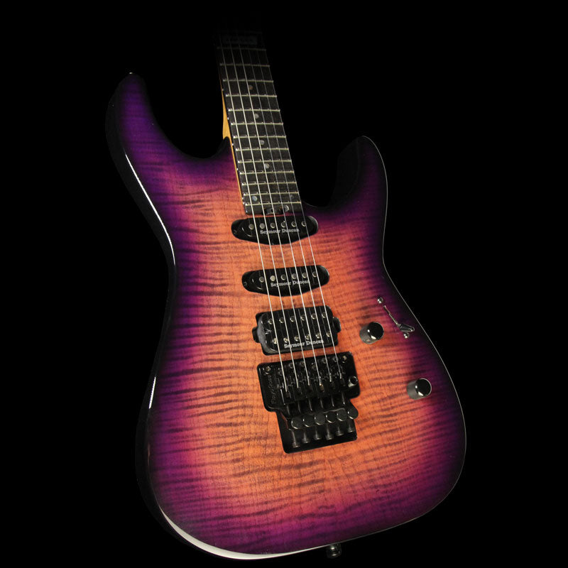 ESP USA M-III Electric Guitar Violet Amber — 1