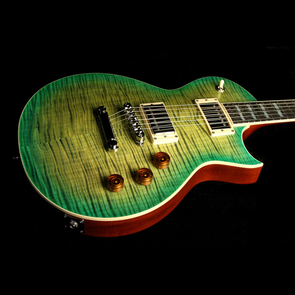 ESP USA Eclipse Electric Guitar Lime Burst — 5