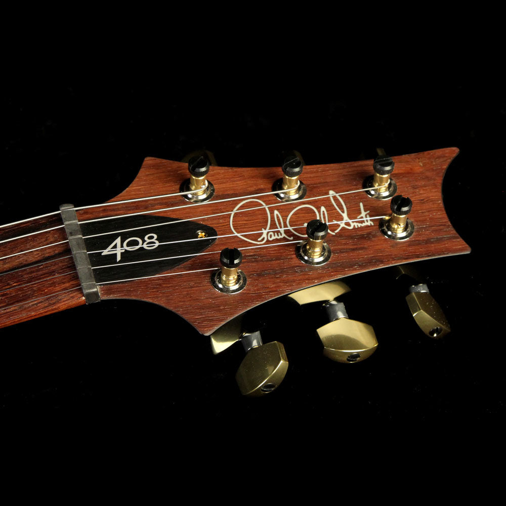 Used Paul Reed Smith 408 Ten-Top Electric Guitar Black Gold Wrap — 4