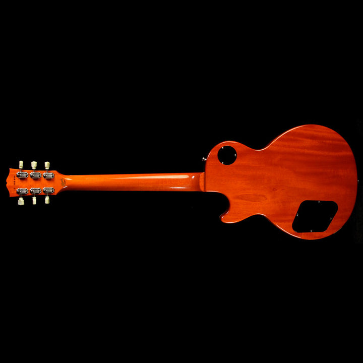 Used 2012 Gibson Custom Shop Les Paul Standard Electric Guitar Transparent Orange