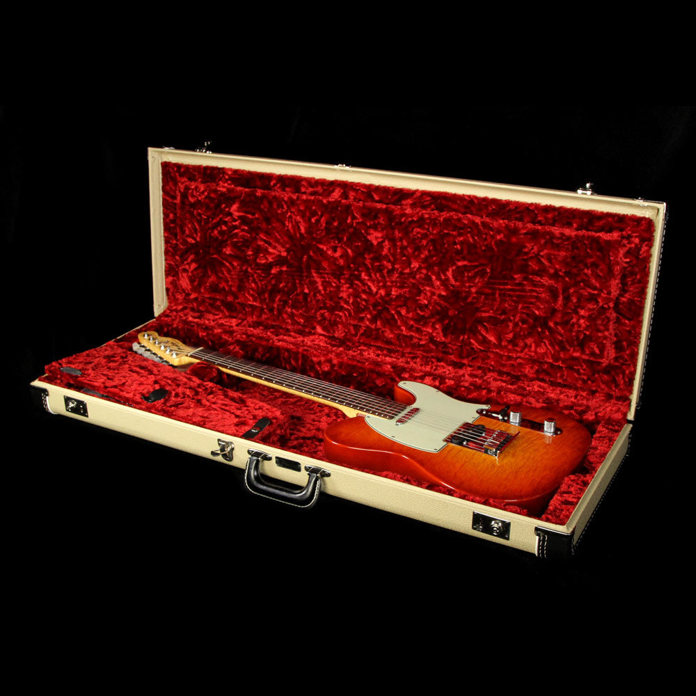 Used 2012 Fender Custom Shop Deluxe Telecaster Electric Guitar Cherry Sunburst — 8