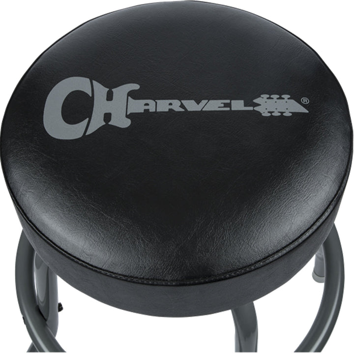 Charvel 24 Logo Bar Stool Black