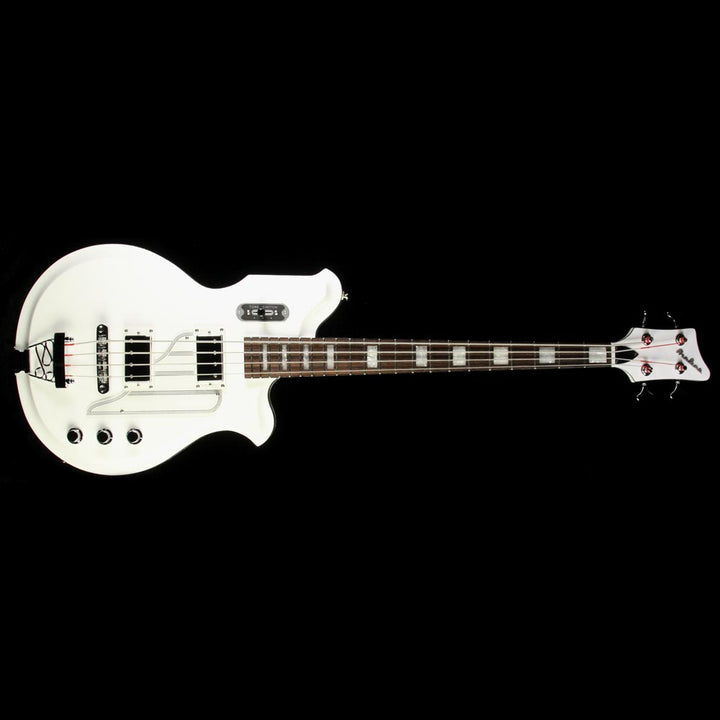 Used Eastwood Airline Map Bass Electric Bass White