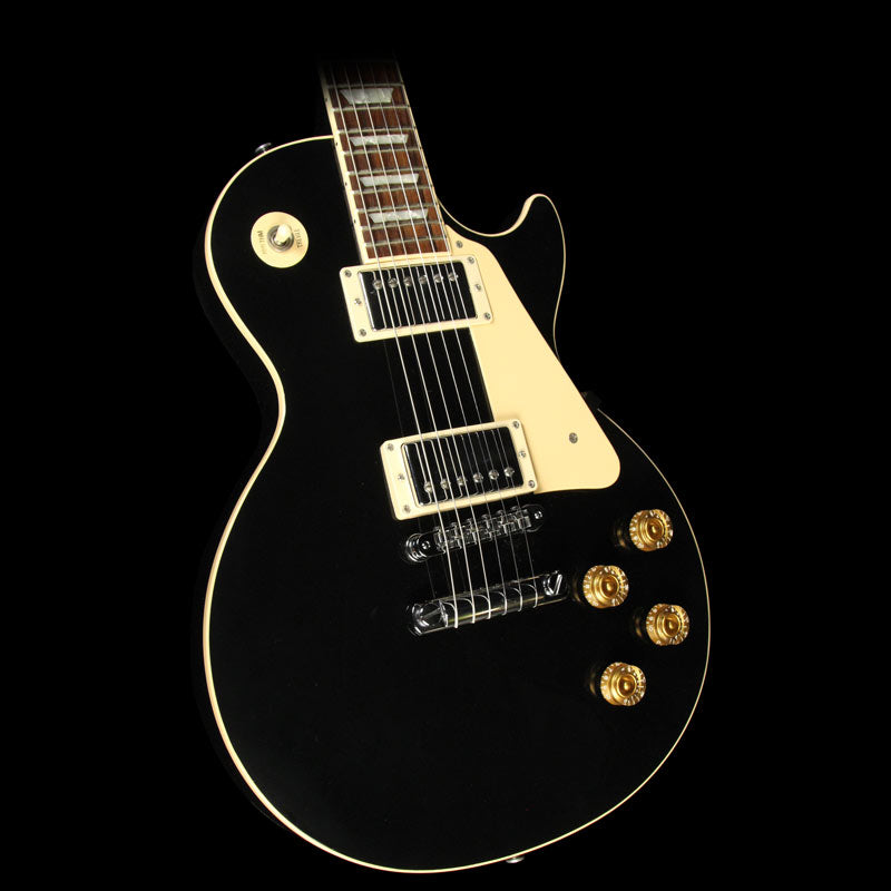 Used 2000 Gibson Les Paul Standard Electric Guitar Black — 1