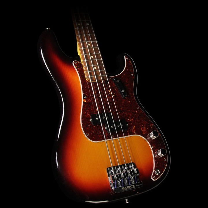 Used 2012 Fender American Vintage Electric '62 Precision Bass Guitar 3-Tone Sunburst