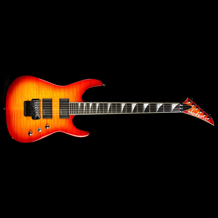Used Jackson USA Select Dinky DK1 Electric Guitar Burnt Cherry Burst