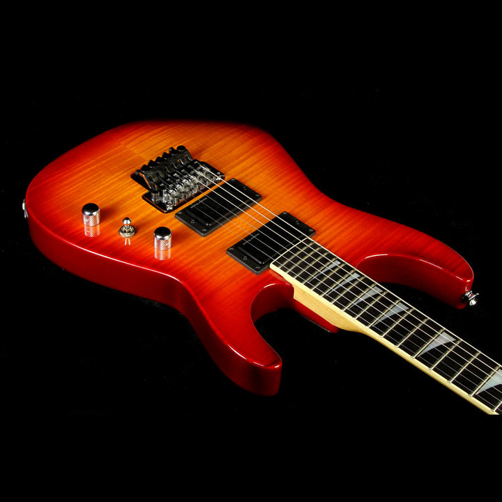 Used Jackson USA Select Dinky DK1 Electric Guitar Burnt Cherry Burst