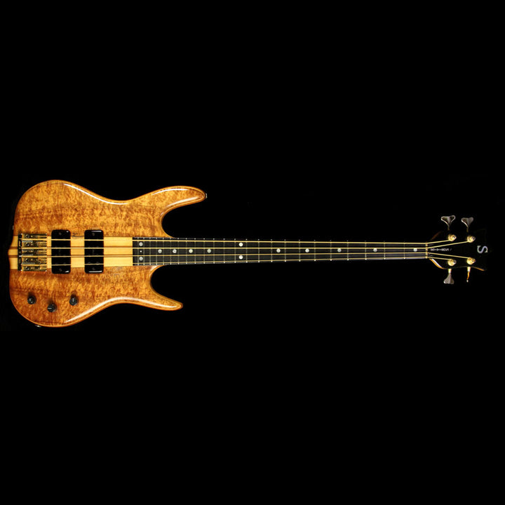 Used 1990 Ken Smith BT4G Electric Bass Guitar Natural
