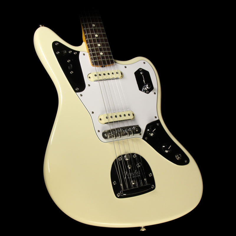 Used Fender Johnny Marr Signature Model Jaguar Electric Guitar Olympic White — 1