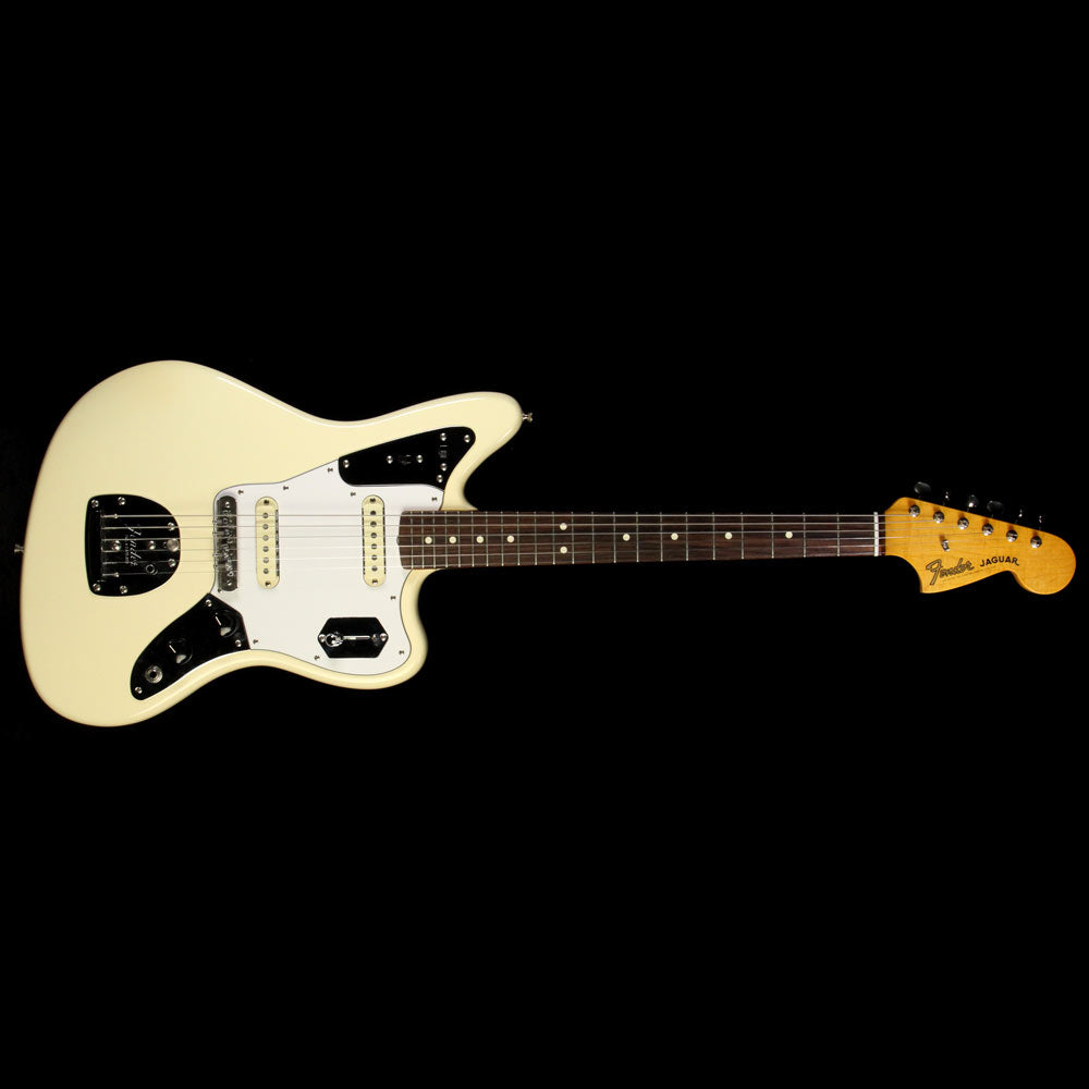 Used Fender Johnny Marr Signature Model Jaguar Electric Guitar Olympic White — 2