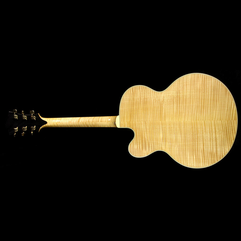 Used Trenier Model 17 Archtop Electric Guitar Natural — 3