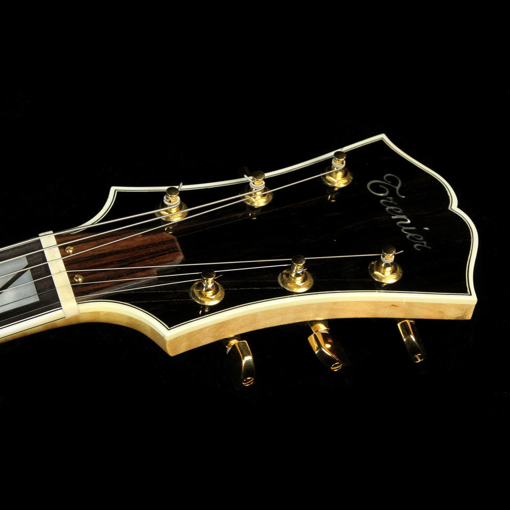 Used Trenier Model 17 Archtop Electric Guitar Natural — 4