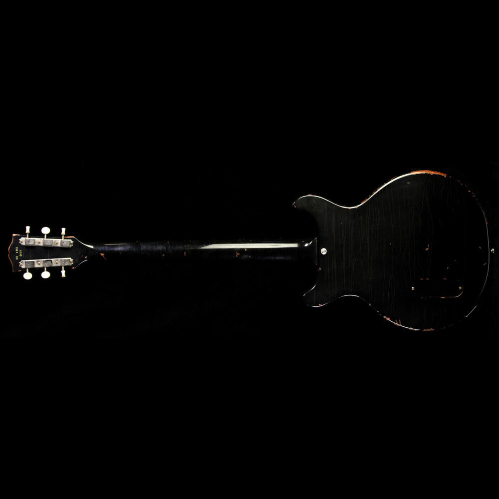 Used 2017 Gibson Custom Shop Collectors Choice #19 Dave Hinson 1959 Les Paul Junior Doublecut Electric Guitar Aged Ebony — 3