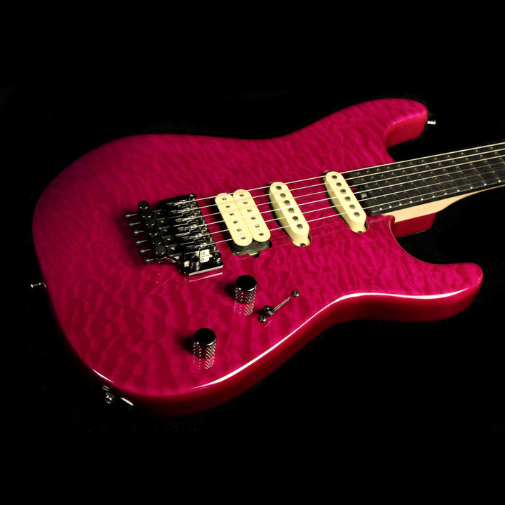 Charvel Custom Shop San Dimas SD1 HSS Electric Guitar Transparent Purple