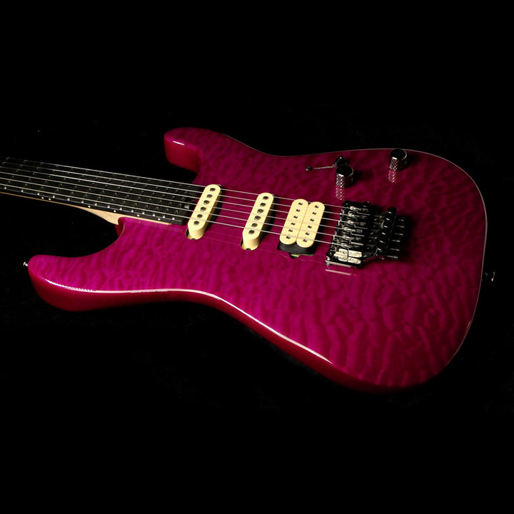 Charvel Custom Shop San Dimas SD1 HSS Electric Guitar Transparent Purple