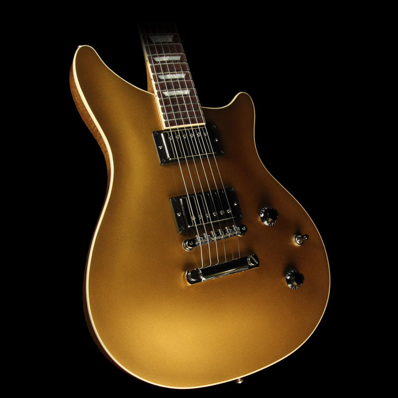 Used Gibson Custom Shop Modern Doublecut Standard Electric Guitar Bullion Gold — 1