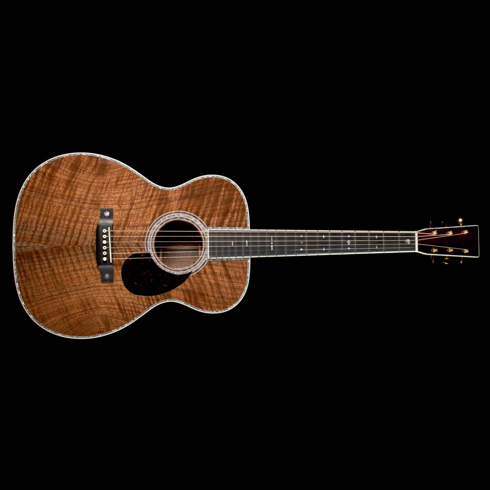 Martin Custom Shop 000-42 Claro Walnut Acoustic Guitar Natural — 2