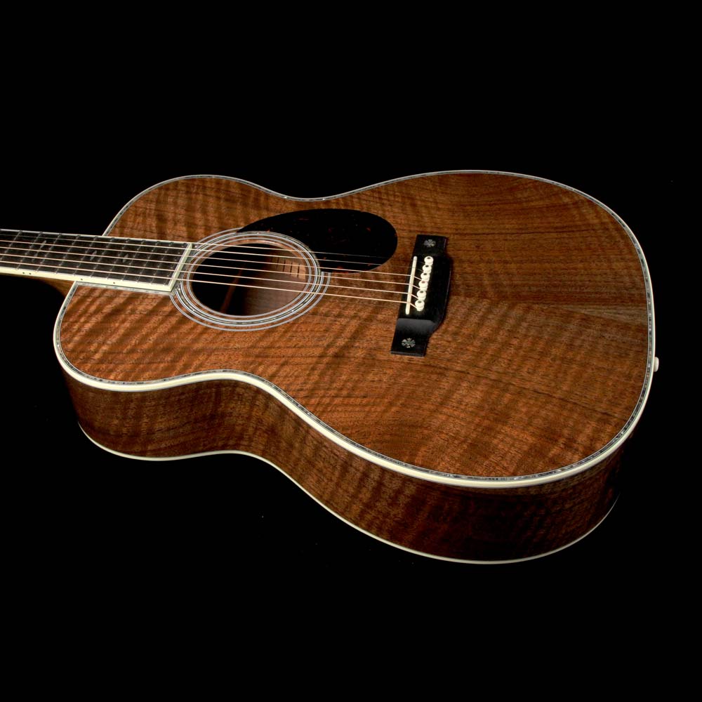 Martin Custom Shop 000-42 Claro Walnut Acoustic Guitar Natural — 5