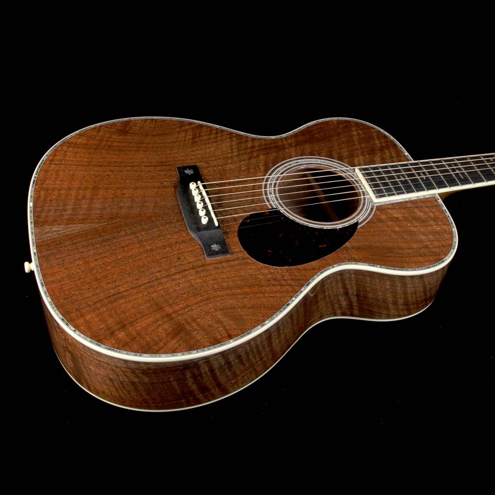 Martin Custom Shop 000-42 Claro Walnut Acoustic Guitar Natural — 7