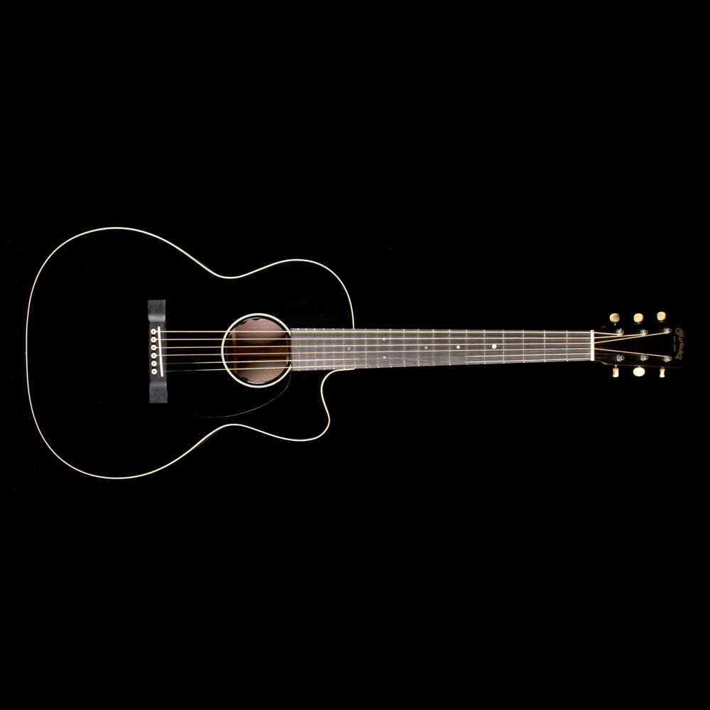 Martin Custom Shop CEO-7 Adirondack Spruce Black Walnut Acoustic Guitar Black — 2