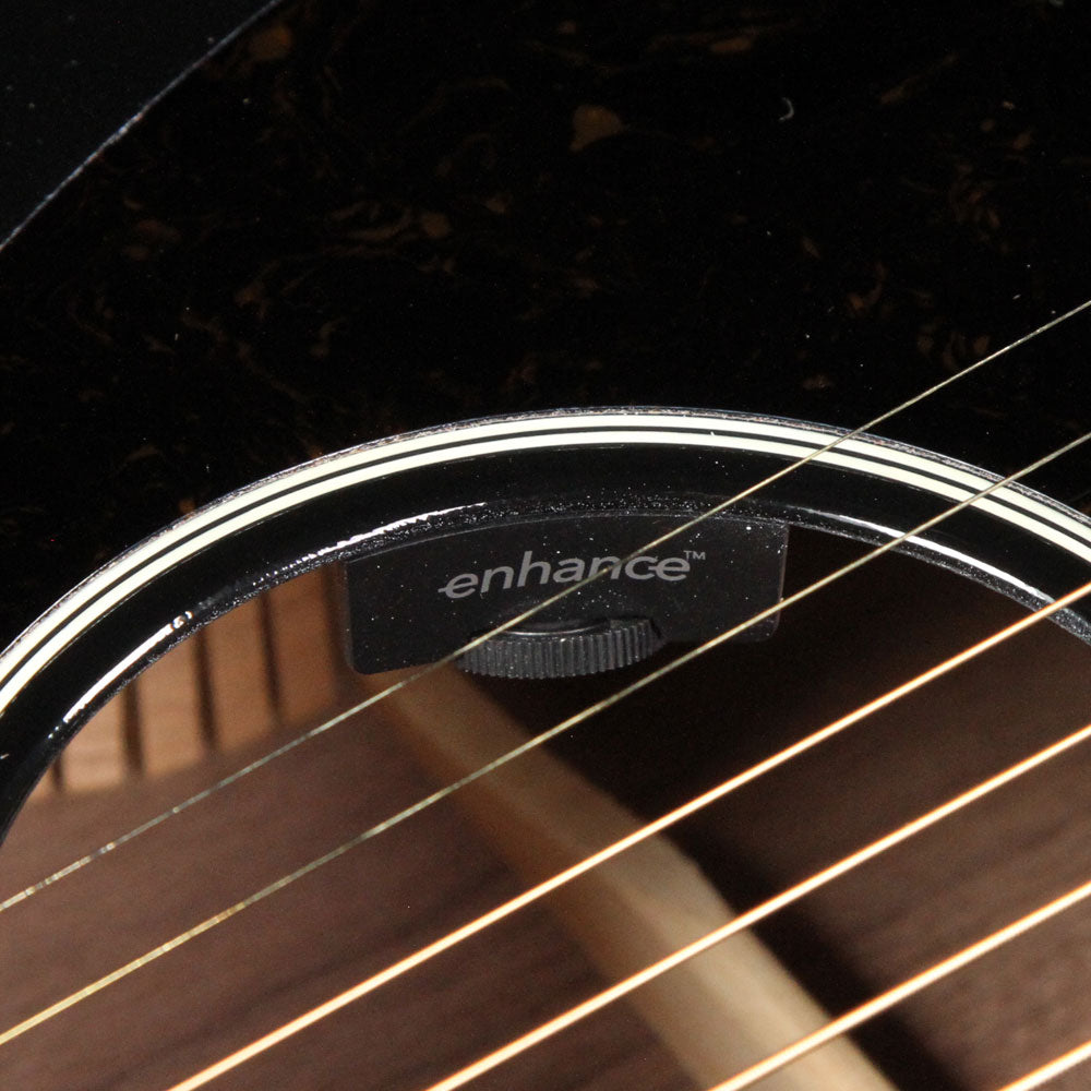 Martin Custom Shop CEO-7 Adirondack Spruce Black Walnut Acoustic Guitar Black — 7