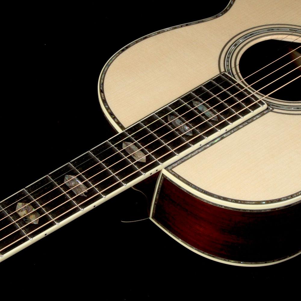 Martin Custom Shop Style 45 00-12 Adirondack Spruce and Madagascar Rosewood Acoustic Natural — 6