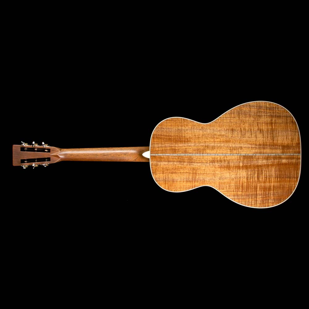 Martin Custom Shop 0-28 Koa 12 Fret Acoustic Guitar Black — 3