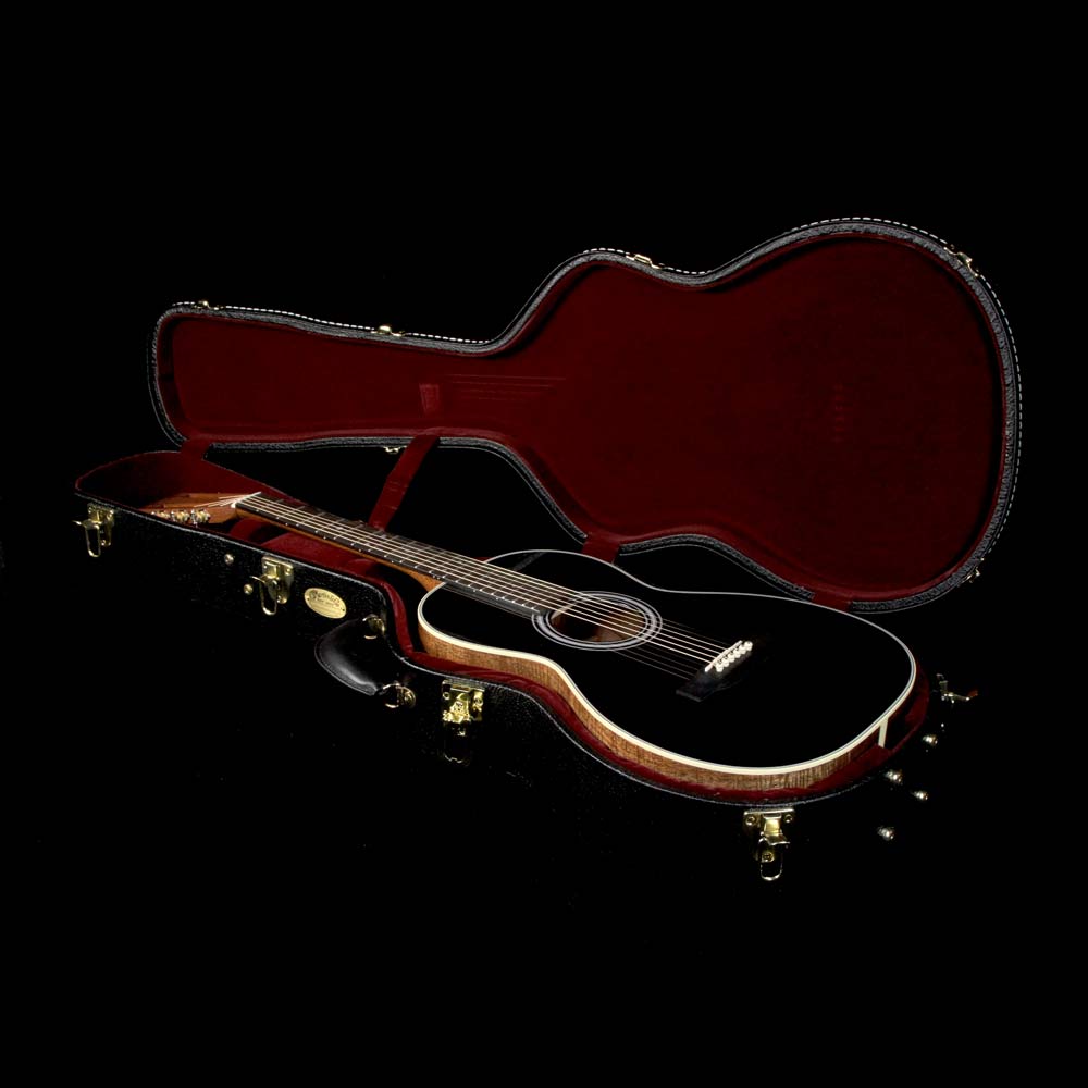 Martin Custom Shop 0-28 Koa 12 Fret Acoustic Guitar Black — 5