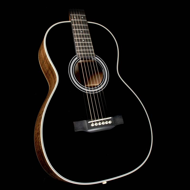 Martin Custom Shop 0-28 Koa 12 Fret Acoustic Guitar Black — 1