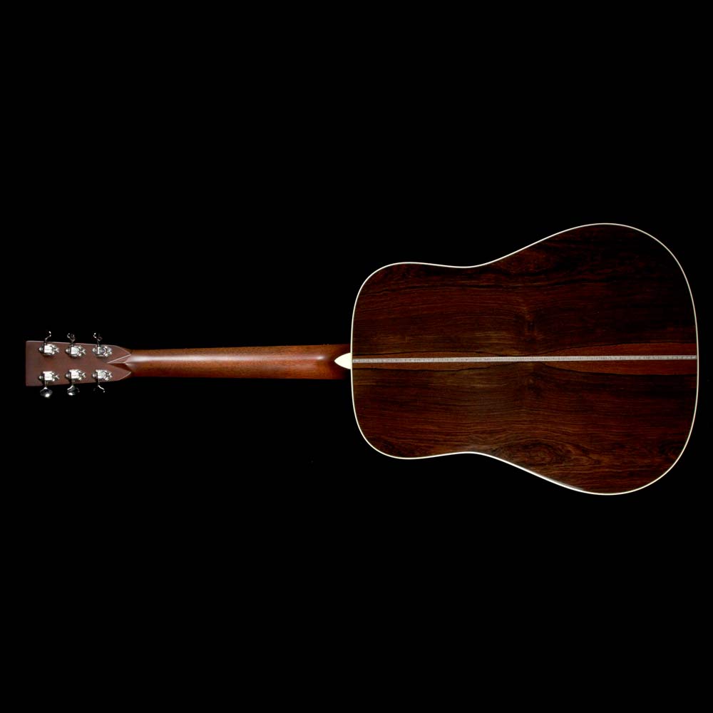 Martin Custom Shop D-28 Madagascar Rosewood and Adirondack Spruce Acoustic Guitar Natural — 3