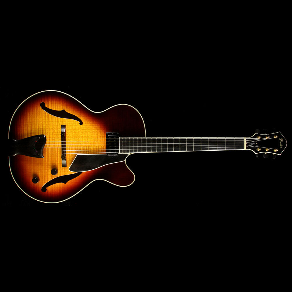 Used 1997 Fender Custom Shop Masterbuilt Steven Stern D'Aquisto Deluxe Archtop Electric Guitar Sunburst — 2