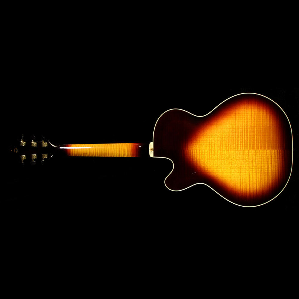 Used 1997 Fender Custom Shop Masterbuilt Steven Stern D'Aquisto Deluxe Archtop Electric Guitar Sunburst — 3