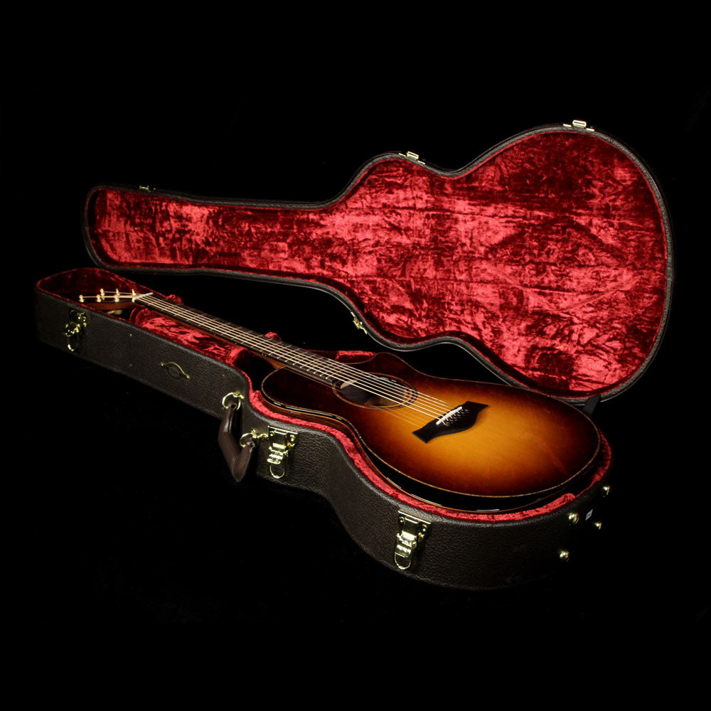 Used Taylor 912ce Grand Concert Acoustic Guitar Sunburst — 5