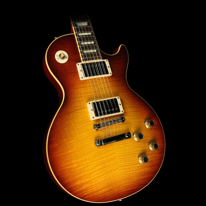 Used 2013 Gibson Custom Shop Benchmark 1960 Les Paul Reissue Electric Guitar Slow Ice Tea Fade V2 Neck