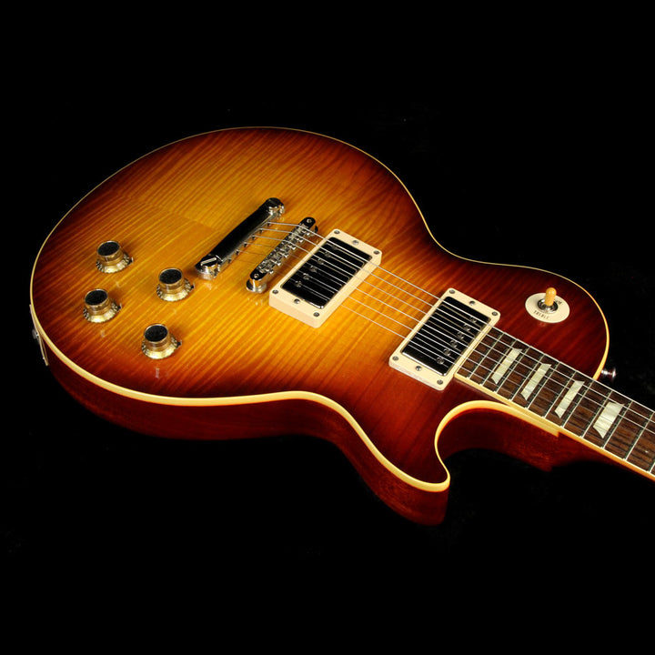 Used 2013 Gibson Custom Shop Benchmark 1960 Les Paul Reissue Electric Guitar Slow Ice Tea Fade V2 Neck