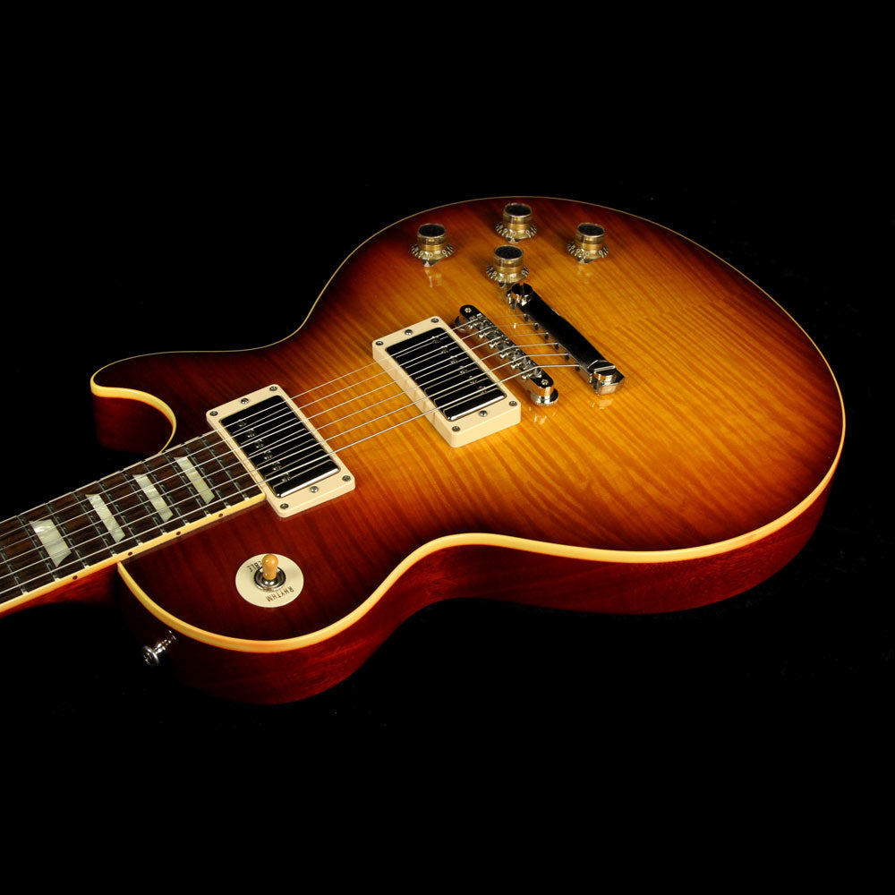 Used 2013 Gibson Custom Shop Benchmark 1960 Les Paul Reissue Electric Guitar Slow Ice Tea Fade V2 Neck — 7