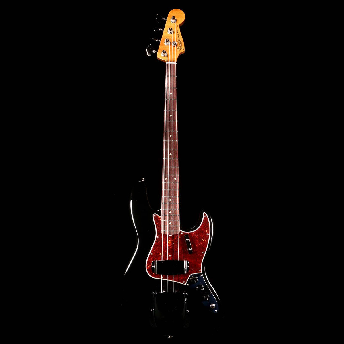Fender Custom Shop 1964 Jazz Bass Roasted NOS Electric Bass Black — 2