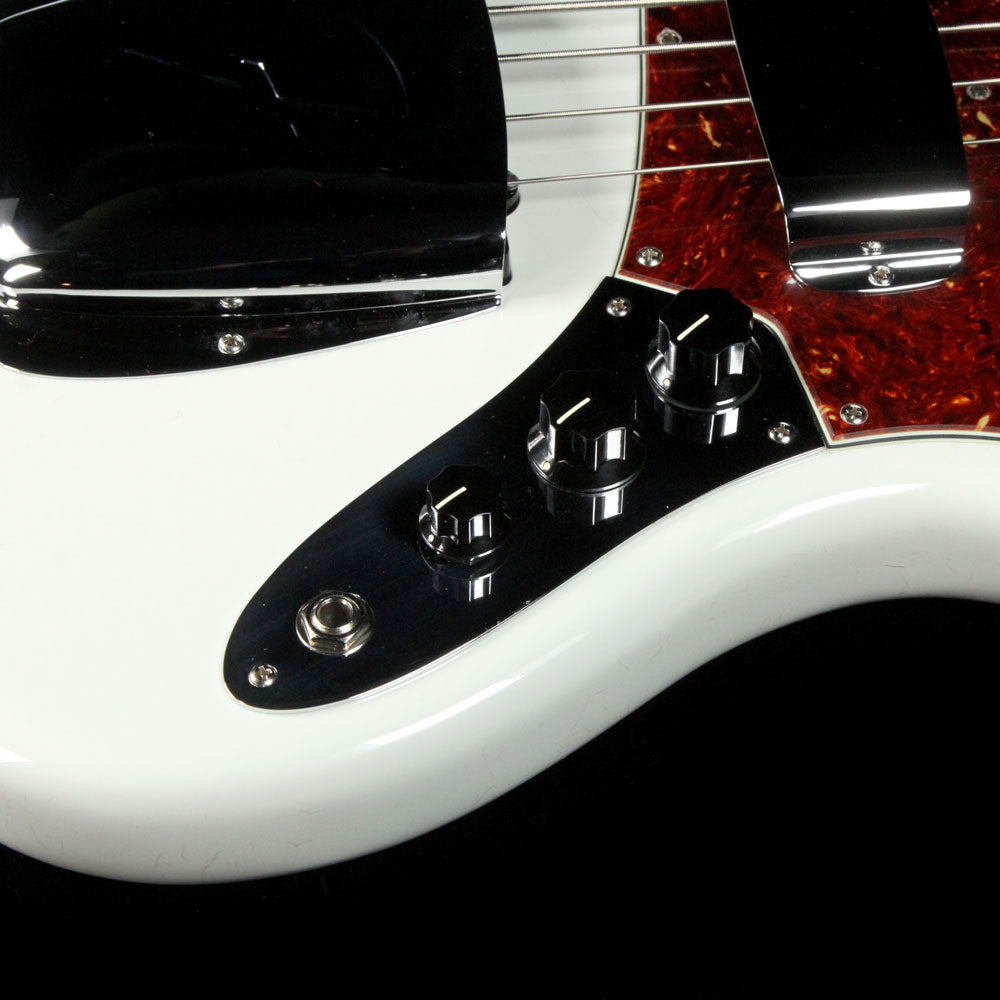 Fender Custom Shop '64 Jazz Bass Roasted Olympic White NOS — 5