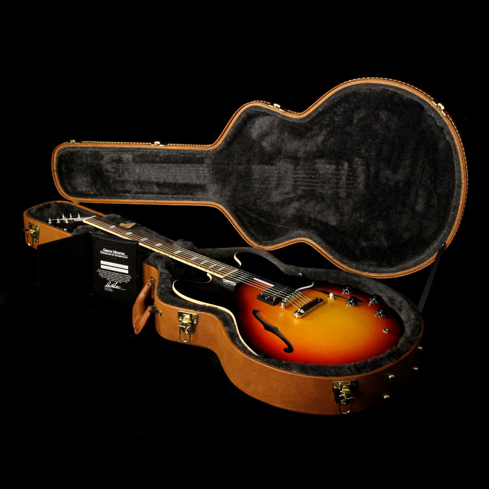 Gibson Memphis ES-335 Satin Electric Guitar Sunset Burst — 5