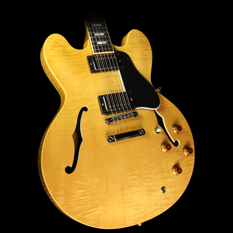 Used Gibson Memphis ES-335 Figured Electric Guitar Natural — 1